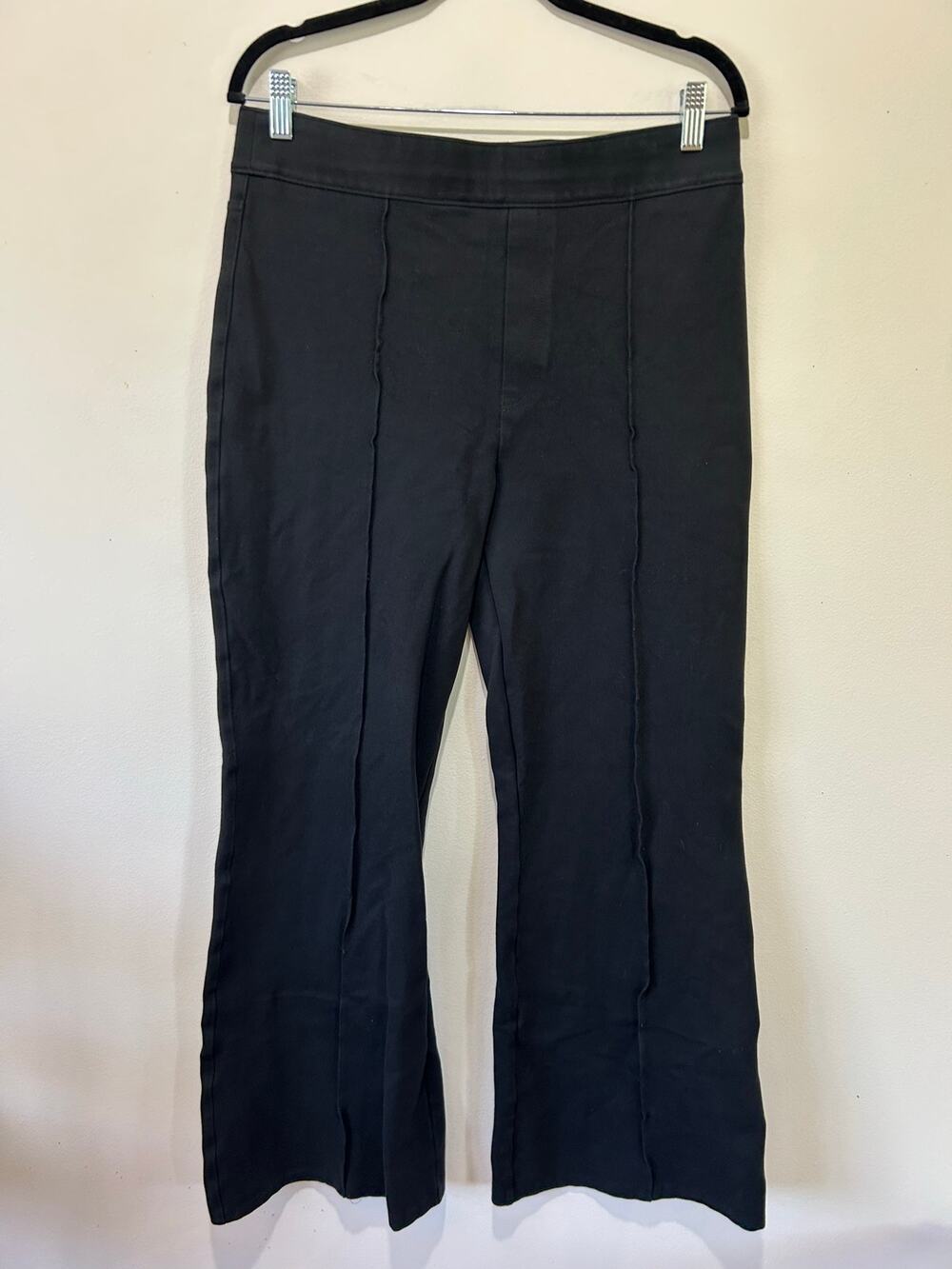 Spanx supersmooth perfect fit ponte flare pants size XL pull on stretch slimming